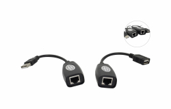 VCom удължител USB Extension over LAN - USB AM / AF - CU824                          