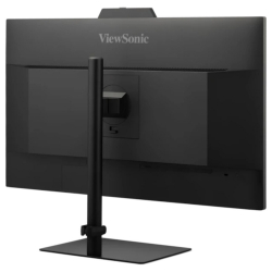 Монитор ViewSonic VG2741V-2K, 27" IPS panel, 16:9, AG, QHD 2560x1440, 250cd/m2, 1500:1, 120Hz, 4ms, Flicker-Free, sRGB, 5MP Webcam, Microphone, HDMI, DP, USB-C, 2x USB, Audio out, Speakers, HAS, Swivel, Tilt, Pivot, VESA 100, Black