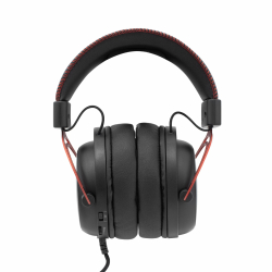 White Shark геймърски слушалки Gaming Headphones GORILLA BLACK/RED - 53mm, Stereo 2.0