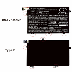Батерия за лаптоп  LENOVO ThinkPad E14, ThinkPad E15, ThinkPad E480, ThinkPad E580 L17C3P51  LiPo 11.1V 4050 mAh CAMERON  SINO
