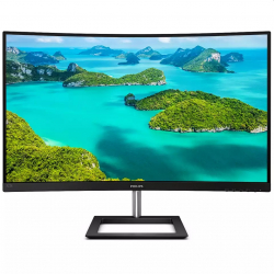 Монитор Philips 322E1C, 31.5" Curved 1500R VA WLED, 1920x1080@@75Hz, 4ms GtG, 250cd/m2, 3000:1, Mega Infinity DCR, FreeSync/Adaptive Sync, FlickerFree, Low Blue Mode, Tilt, D-SUB, HDMI, DP