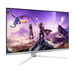 Монитор Philips 32M2N8900P/00, 31.5 inch Gaming monitor, QD OLED panel, AR, UHD 3840x2160, 515cd/m2, 1.5M:1, 0.03ms, 240Hz, HDR True Black 500, Ambiglow, G-SYNC compatible, 2x HDMI, DP, USB-C, 2x USB, Audio out, Speakers, KVM, Black/Silver