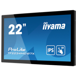Тъч Монитор IIYAMA TF2234MC-B7X 21.5 inch Open Frame, 10-point Multi-Touch Projective Capacitive, IPS LED, 1920x1080, 305cd/m2, 8ms, HDMI, VGA, DisplayPort