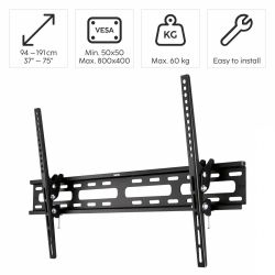Стенна стойка за TV HAMA, 37-75", 220816