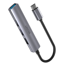 Unitek хъб USB3.0/2.0 HUB 4 port - USB-C input - H1208B