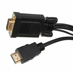 VCom кабел HDMI M / VGA M - CG598A-1.8m