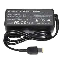 Makki зарядно за лаптоп заместител Laptop Adapter lenovo 20V 3.25A 65W Square with pin - MAKKI-NA-LE-16                          