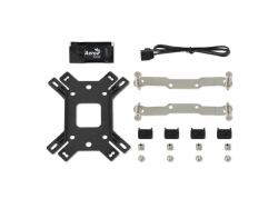 AeroCool охладител CPU Cooler - Cylon 4 BLACK aRGB PWM - ACTC-CL30410.01