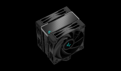 DeepCool охладител CPU Cooler AK400 Zero Dark Plus - Dual-Fan - LGA1700/AM5