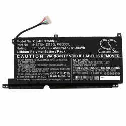 Батерия за лаптоп HP GAMING PAVILION 15-DK0009NG, Pavilion Gaming 16-A0006NM, HSTNN-DB9G PG03XL LipO 11.55V 4500mAh CAMERON SINO