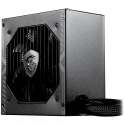 MSI MAG A650BN, 650W, 80 Plus Bronze, 120mm Low Noise Fan, Protections: OCP/OVP/OPP/OTP/SCP, Dimensions: 150mmx140mmx86mm, 5Y Warranty