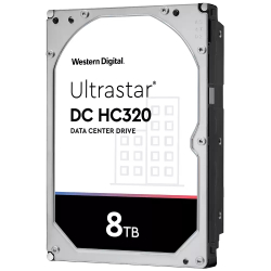 Western Digital Ultrastar 8TB ( 3.5", 256MB, 7200 RPM, SATA 6Gb/s, 512N SE )