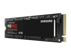 Твърд диск Samsung SSD 990 PRO 4TB PCIe 4.0 NVMe 2.0 M.2 MZ-V9P4T0BW