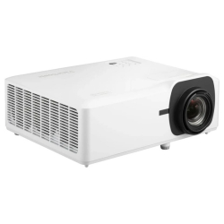 Проектор ViewSonic LS901HD, 3rd gen. Laser Phosphor, DLP, 0.65” DMD chip, 16:9, FHD 1920x1080, 6000AL, F=2.3-3.0, f=17.63 -27.9mm, Optical zoom 1.7x, Throw distance 0.80-13.55m, 2x HDMI, USB-A, Audio out, RS232, LAN, Speakers, Keystone correction, 360° projection, White