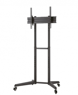 Neomounts Mobile Floor Stand (height adjustable: 128.5-145 cm)                          
