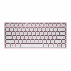 Безжична клавиатура CHERRY KW 7100 MINI BT, Bluetooth, Розова                          