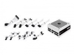 Corsair RM Series (2021), White, RM850, 850 Watt, 80 PLUS GOLD Certified, Fully Modular Power Supply, EU Version