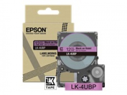 EPSON Colour Tape Violet/Black 12mm 8m LK-4UBP