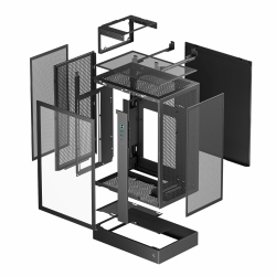 DeepCool кутия Case mATX - CH170 PLUS
