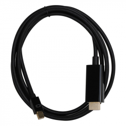 VCom Кабел Mini Display Port M / HDMI M 4K 2160p - CG615L-1.8m-4K Black