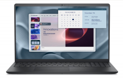 Лаптоп Dell Pro 15 Essential PV15250, Intel Core i5-1334U (10 cores, up to 4.60 GHz), 15.6" FHD (1920x1080) 120Hz WVA AG, 8GB, 1x8GB, DDR5, 4400MT/s, 512GB M.2 PCIe NVMe, Intel UHD Graphics, HD RGB cam, Wi-Fi 6, FPR, BG kbd, Ubuntu, Carbon, 3Y PS