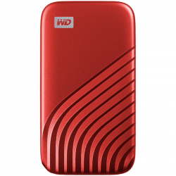 WD My Passport SSD 1TB Red Cross Compatible USB 3.2 Gen-2 and USB-C 1050MB/s Read 1000MB/s Write PC Mac Compatiable