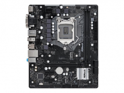 ASROCK Main Board Desktop H470/M2 (S1200, 2xDDR4,1xPCIe x16,1xPCI Ex1, 4 SATA3 ,1xUltra M.2, GLAN,VGA,DVI,HDMI,USB 3.2) mATX retail