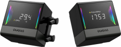 Gamdias водно охлаждане Water Cooling Chione E4-240 - LCD Screen, A-RGB