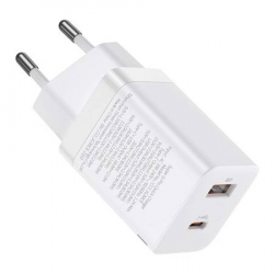 Зарядно устройство Baseus Super Pro USB-A към USB-C 30W CCSUPP-E02 - бяло