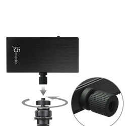 Кепчер адаптер j5 create JVA02, HDMI към USB-C, PD, Черен                          