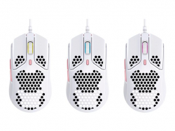 HP HyperX Pulsefire Haste white-pink gaming mouse