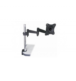Sunne 10"-24", Desk Bracket, Tilt&Swivel - 15°&180°, max 15kg, Pivot 360°, max VESA 75-100x75-100, height adjustable up to 400 mm, screen to holder - 447 mm