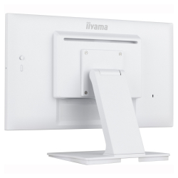 Монитор IIYAMA T2252MSC-W2AG, 21.5 inch, IPS panel, AG, 16:9, FHD 1920x1080, 250cd/m2, 1000:1, 5ms, 7H, 10-pts PCAP touch, Palm rejection, OSD key lock, Anti- fingerprint, HDMI, DP, 2x USB, Audio out, Speakers, Tilt, VESA, White
