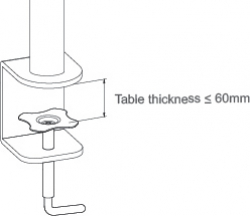 Arctic Стойка за монитор Desk Mount Monitor - Z2 BASIC