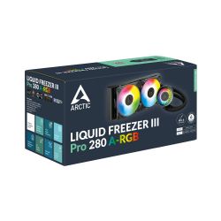 Arctic водно охлаждане Liquid Freezer III Pro 280 A-RGB Black