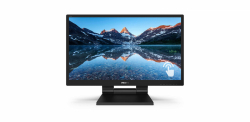 Тъч Монитор Philips 242B9T/00 touch 23.8" LED, IPS panel, 10-points SmoothTouch, 16:9, 7H, 1920x1080, 5ms, 250cd/m2, Display port, HDMI, DVI, VGA, 2xUSB, Speakers