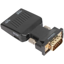 VCom адаптер Adapter VGA M / HDMI F with Audio - CA337A