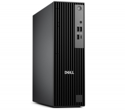 Настолен Компютър Dell Pro Slim QCS1255, AMD Ryzen 7 8700G (16 TOPS NPU, 8 cores, up to 5.1GHz), 16 GB: 1 x 16 GB, DDR5, up to 4800 MT/s, 512GB SSD, Integrated Graphics, Wi-Fi 6, Keyboard&Mouse, 180W, Win 11 Pro, 3Y PS                          