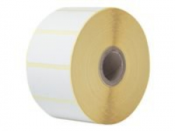 Brother BDE-1J026051-102 White Paper Label Roll, 1900 labels per roll, 51x26 mm / 1 roll (PK OF 16)