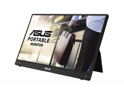 Монитор Asus ZenScreen MB16ACV Portable USB,15.6", Full HD (1920 x1080), IPS, 250 cd/m2, Hybrid Signal Solution, USB Type-C, Flicker Free, Blue Light Filter, Anti-glare surface, Antibacterial treatment, Black