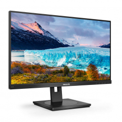 Монитор Philips 242S1AE/00 23.8 inch IPS panel WLED, 1920x1080 16:9, 4ms, 250cd/m2, VGA, HDMI, Displayport, DVI, speakers, pivot, Height adjustment