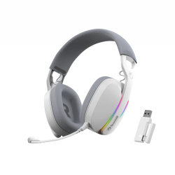 Marvo безжични геймърски слушалки Gaming Headphones Pulz 70W WH - Bluetooth, 2.4G - MARVO-HG9086W-WH