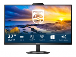 Монитор PHILIPS 27E1N5600HE/00 27inch with webcam WQHD IPS 75Hz 4ms 300cd/m2 HDMI USB-C 3.2 USB HUBx4