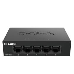 D-Link 5-Port Gigabit Ethernet Metal Housing Unmanaged Switch                          