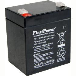 FirstPower FP5-12 - 12V 5Ah F2                          