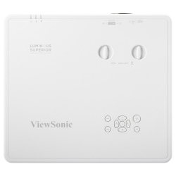 Проектор ViewSonic LSC601WU, Laser Phosphor, Installation, 1920x1200 (WUXGA), 6000AL, 3LCD system, 3M:1, Optical Zoom 1.6, Throw Distance 0.70-11.37m, 2x HDMI, HDBaseT, USB-A, RS232, LAN, Audio In/Out, Computer in, Monitor out, Speaker, 360° projection, Keystone, White