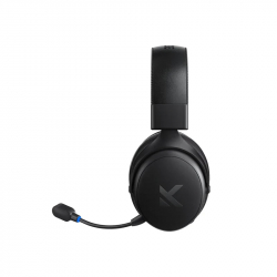 MCHOSE безжични геймърски слушалки Wireless Gaming Headphones - V9 Pro Steel Black - Bluetooth , 2.4G