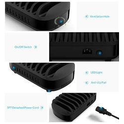 Orico зарядна станция за мобилни устройства Charger Station 220V - 10 x USB 120W black - DUK-10P-EU-BK