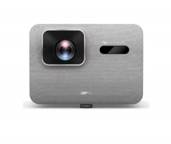 BenQ TK705STi Home Entertainment Projector, 4K UHD (3840x2160), 3000 ANSI lumens, 0.8 Throw Ratio, Auto Vertical Keystone, CinematicColor, Bluetooth 5.2, HDMI x2, USB-A, USB-C (PD 30W), 2x8W Speaker, OS Google TV, SmartRemote App, 3.8kg, Silver