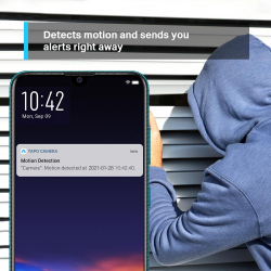 Охранителна WiFi камера TP-Link Tapo C210, 360&deg;, Pan/Tilt                          